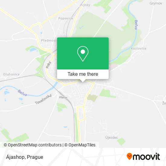 Карта Ájashop
