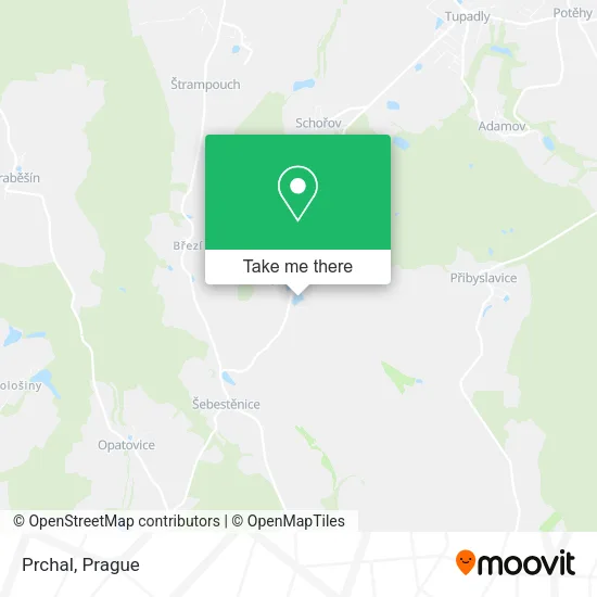 Карта Prchal