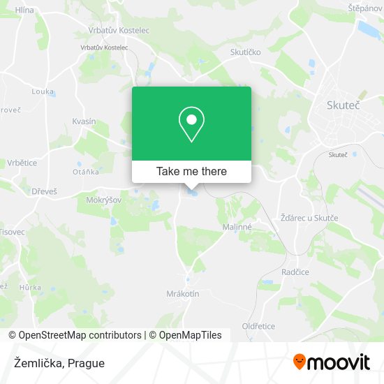 Карта Žemlička