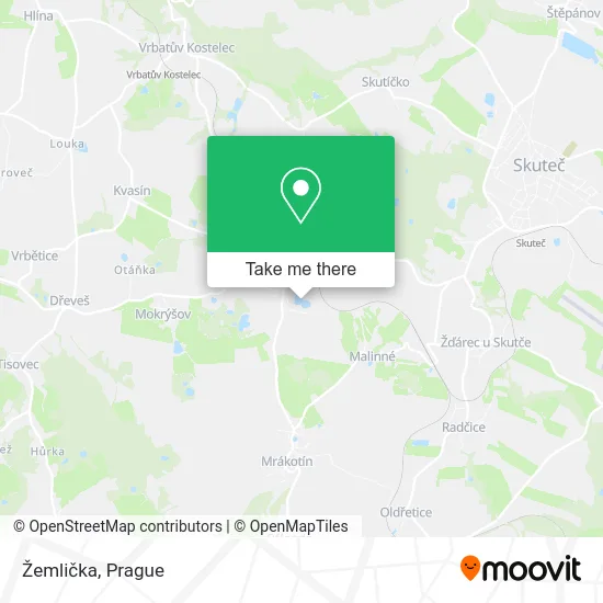 Карта Žemlička