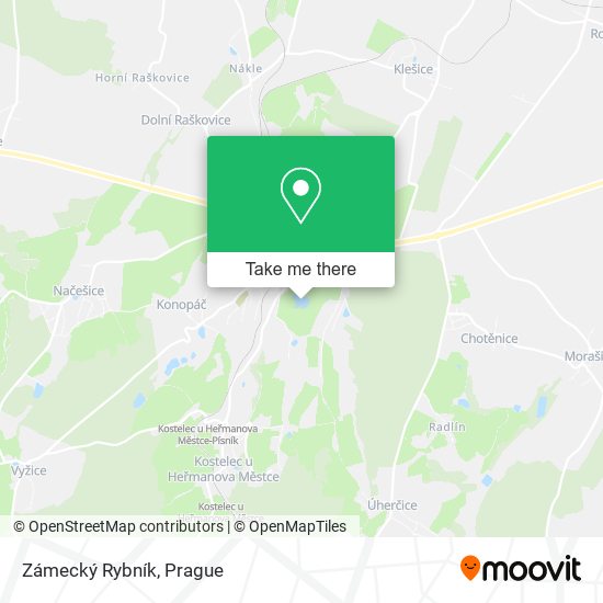 Zámecký Rybník map