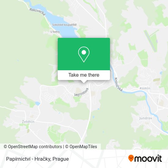 Papírnictví - Hračky map