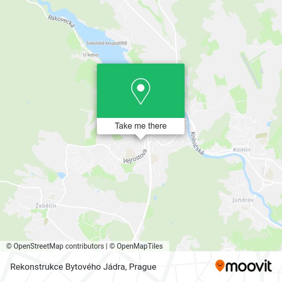 Rekonstrukce Bytového Jádra map