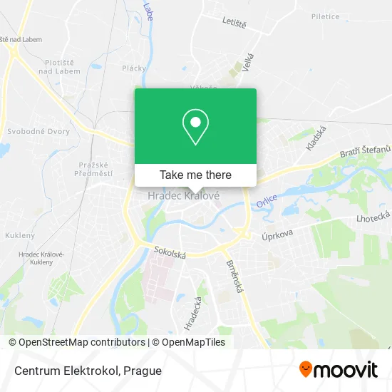 Карта Centrum Elektrokol