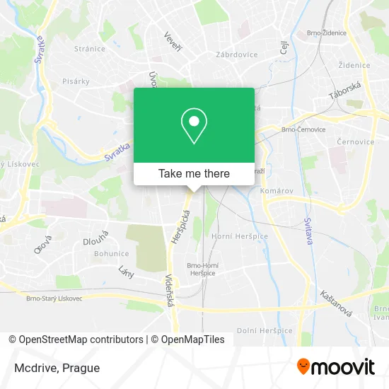 Карта Mcdrive