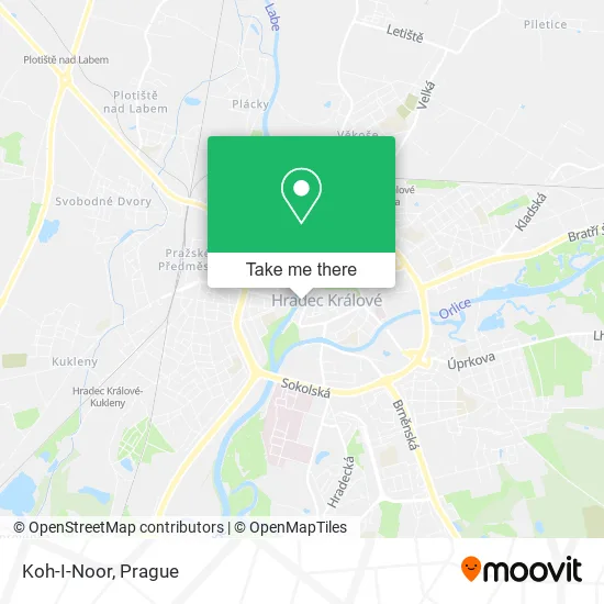 Карта Koh-I-Noor