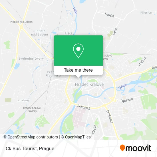 Карта Ck Bus Tourist