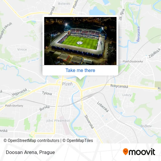 Карта Doosan Arena