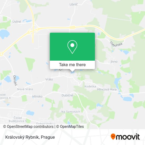 Královský Rybník map