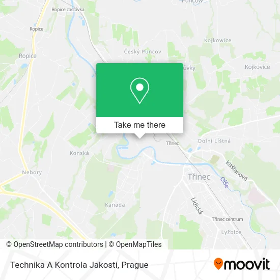 Карта Technika A Kontrola Jakosti