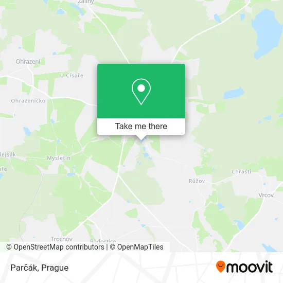Карта Parčák
