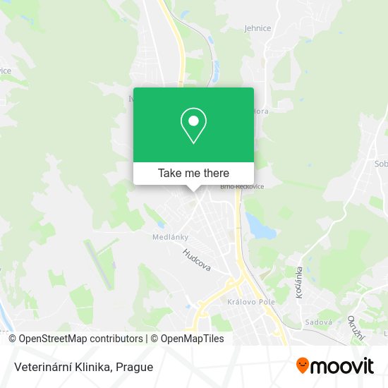Veterinární Klinika map