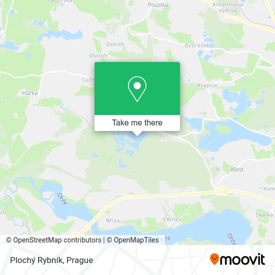 Plochý Rybník map