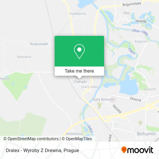 Dralex - Wyroby Z Drewna map