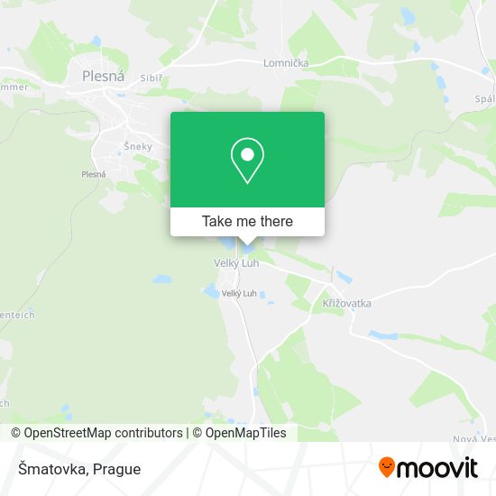 Карта Šmatovka