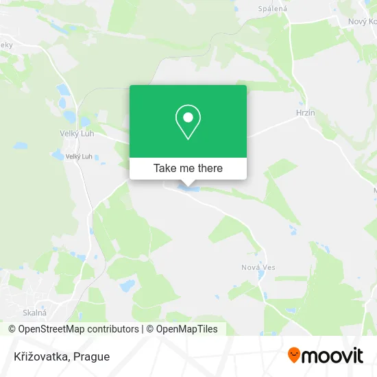 Křižovatka map