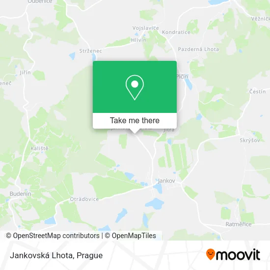 Карта Jankovská Lhota