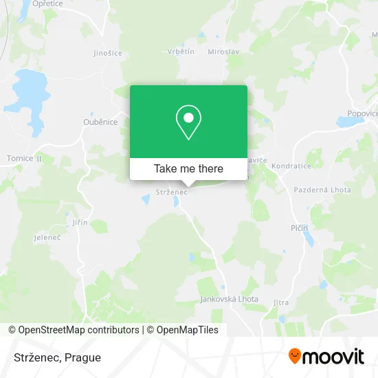 Карта Strženec