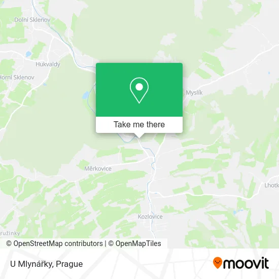 Карта U Mlynářky