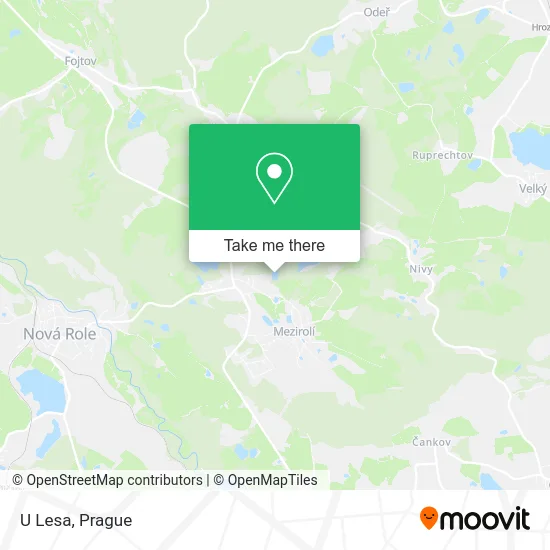 Карта U Lesa