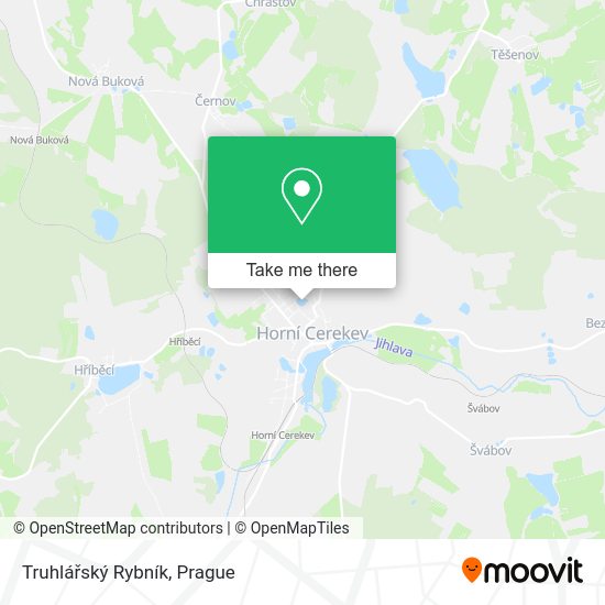 Truhlářský Rybník map