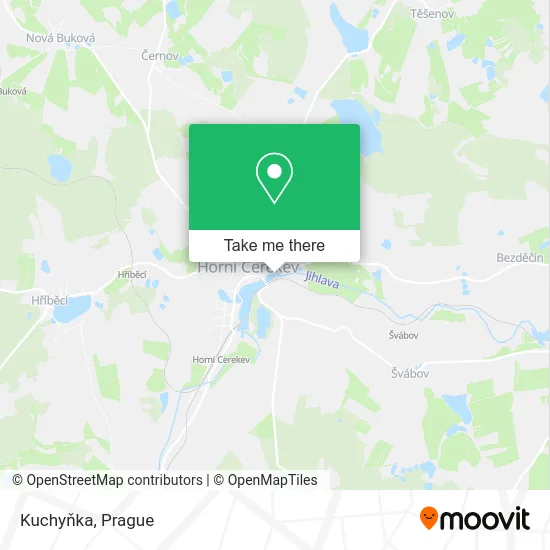 Карта Kuchyňka
