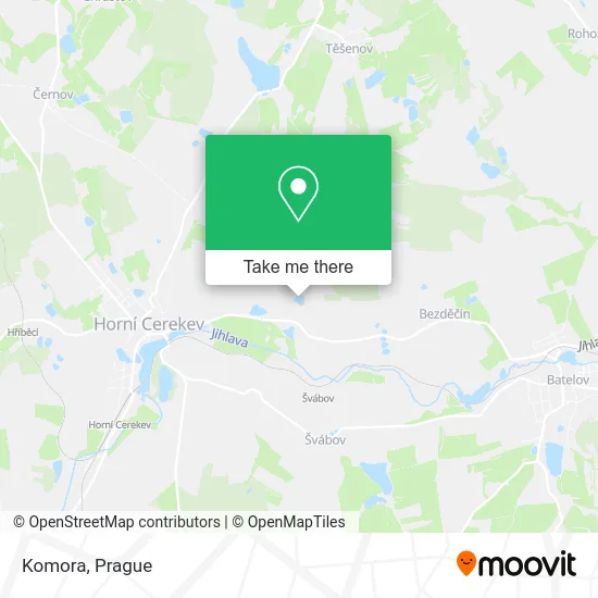 Карта Komora