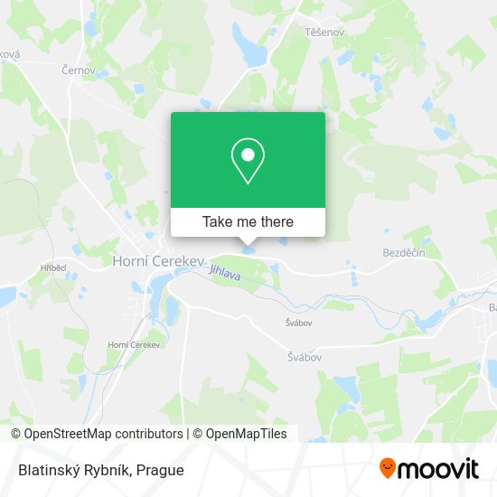 Blatinský Rybník map