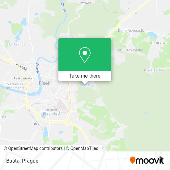 Карта Bašta
