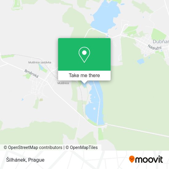 Карта Šilhánek