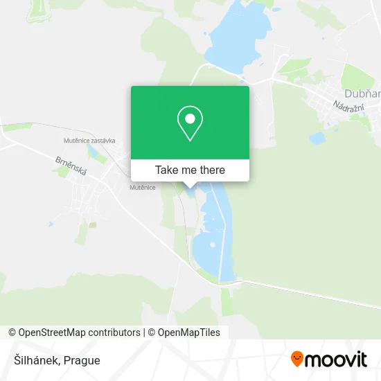 Карта Šilhánek