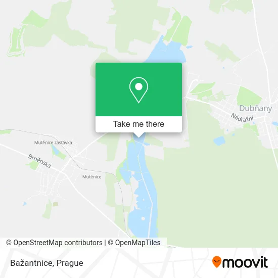 Карта Bažantnice