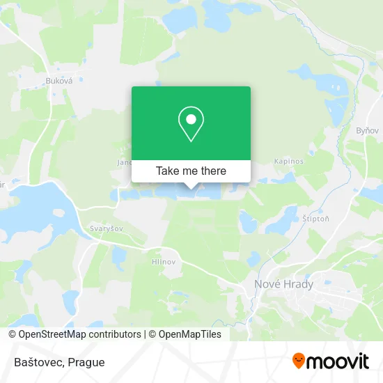 Карта Baštovec