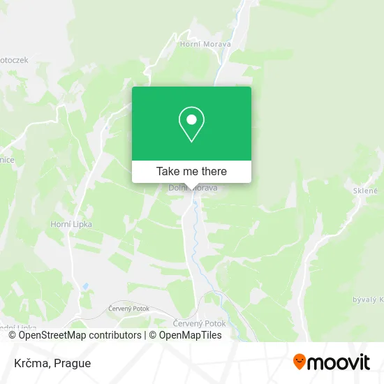 Карта Krčma