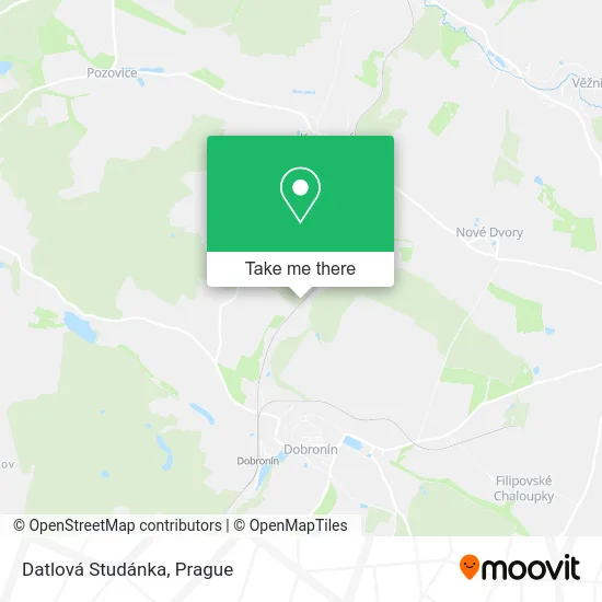 Карта Datlová Studánka
