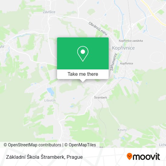 Základní Škola Štramberk map
