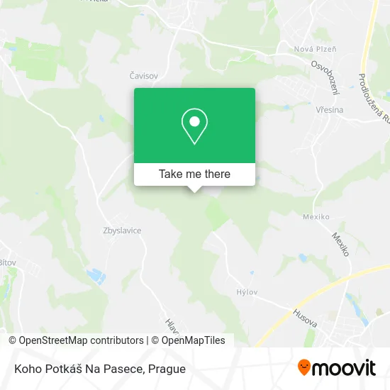 Карта Koho Potkáš Na Pasece