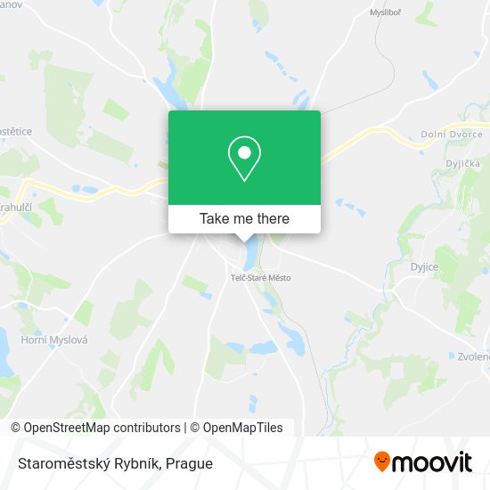 Staroměstský Rybník map