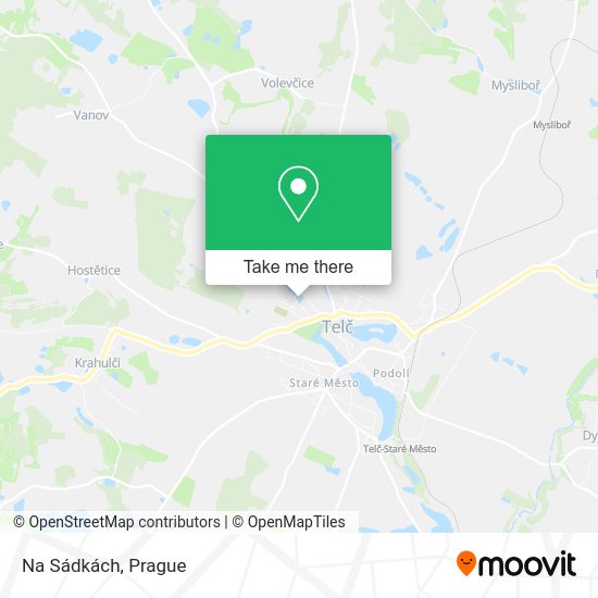 Карта Na Sádkách