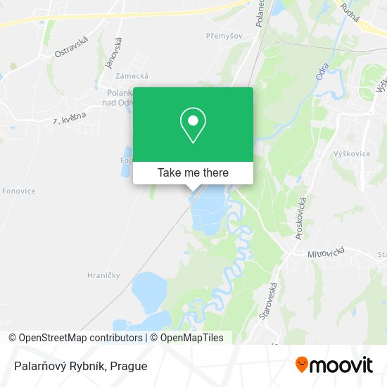 Palarňový Rybník map