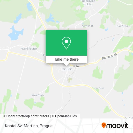Kostel Sv. Martina map