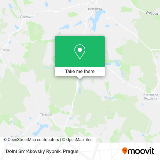 Dolní Smrčkovský Rybník map