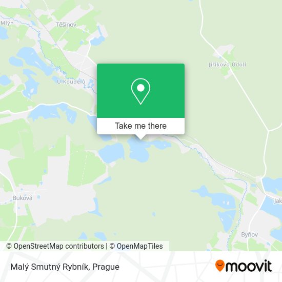 Malý Smutný Rybník map