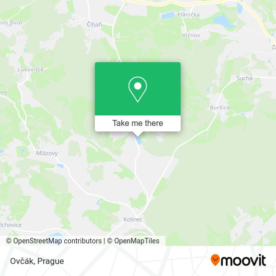 Карта Ovčák