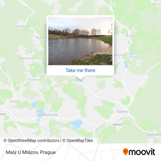 Карта Malý U Mlázov