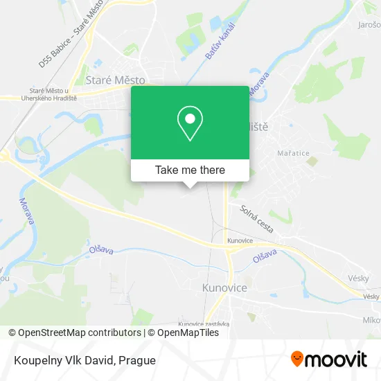 Карта Koupelny Vlk David