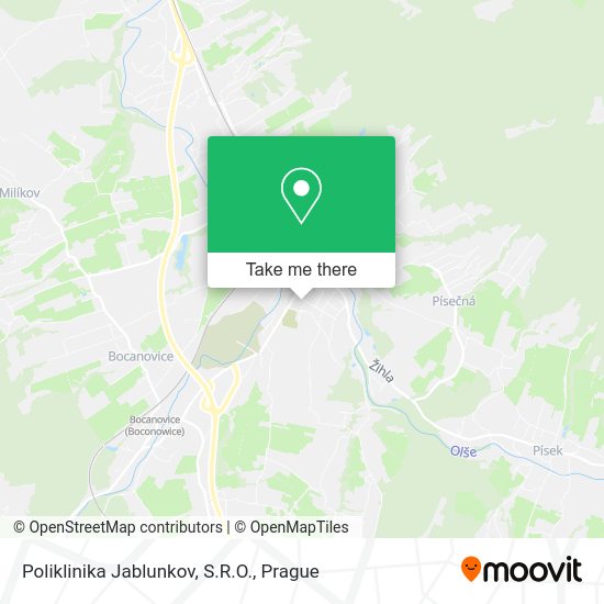 Карта Poliklinika Jablunkov, S.R.O.