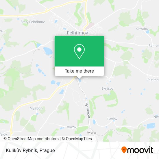 Kulíkův Rybník map