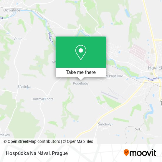 Карта Hospůdka Na Návsi