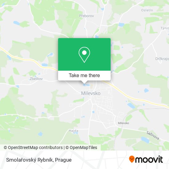 Smolařovský Rybník map